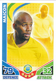 Maicon Brazil 2010 World Cup Match Attax #28